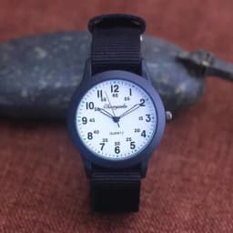 Chaoyada Brand Boys Men Students Learning Time Quartz Watches Girls Water Resistant Gifts Clock Kids Canvas Fashion Wristwatches