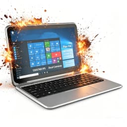 11.6' Tablet T10 Windows 10 Tablet PC Sales Flexx 11A 2GB DDR+64GB Docking Keyboard X5-8300 CPU Dual Cameras