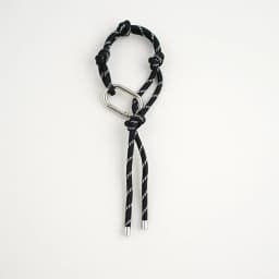 INS Handmade Nylon Rope Keychain DIY Personalized Pendant Rope Key Chain Y2K Korean Style Couple Climbing Rope Bracelet
