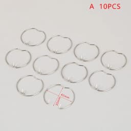 10Pcs/set Light Cup Bracket Card Ring,55mm 48mm Lamp Retaining Spring Clip Ring Mr16 Gu10 Spot Light Downlight Accessories