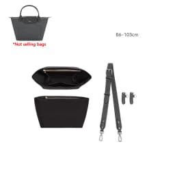 Leather Bag Shoulder Strap For Longchamp S Durable Gift Bag Modification Without Punching Strap Bag Accessories