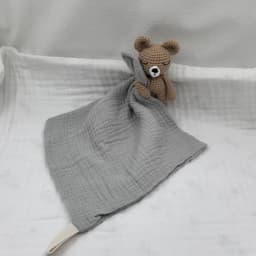Handmade Baby Cotton Muslin Comfortable Blanket Cute Cat Doll For Infant Kids Sleep Appease Towel Rabbit Bear Saliva Scarf