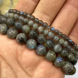 Natural Stone Amethyst Green Jade Agate Rose Quartz Apatite Turquoise Round Bead for Jewelry Make Diy Women Bracelet Accessories