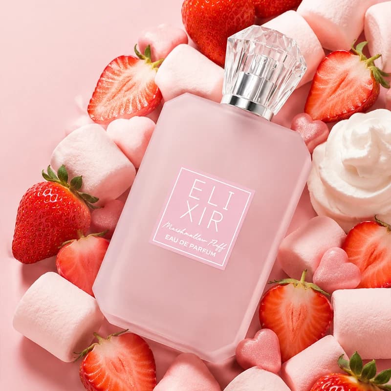 3.4fl Oz Eau De Parfum Spray,Strawberry,Marshmallow and Vanilla Perfume For Women Long Lasting,Perfect For Dating, Daily Life