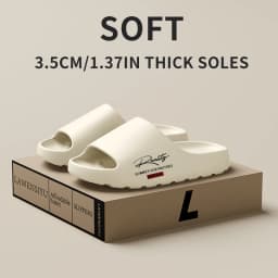 Comfortable And Lightweight Outdoor Slippers, Non-Slip Home Summer Beach Slippers, Same Style For Men And Women(No Shoe Box)