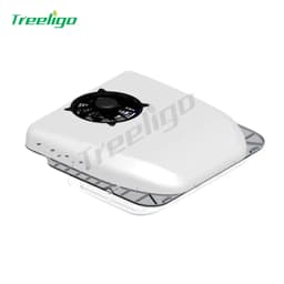 Treeligo Ultra-thin Car RV Rooftop Air Conditioner 12V 24V Electric Ceiling Overhead Air Conditioning For Motorhome Camper Van
