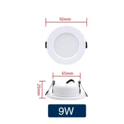 LED Downlight AC110V 220V 5W 9W 12W 15W 18W Led Spot Light DC12V 24V Waterproof LED Decoration Ceiling Lamp Indoor Panel Light