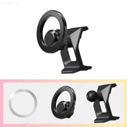 Custom Fit for Audi A3 8Y 2021-2023 2024 2025 2026 Magnetic Phone Mount Airflow Cooling Car Phone Holder 360° Swivel Holder Base