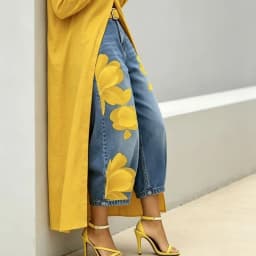 Office Lady Chic Loose All Season Pants Elegant Women Straight Printing Patchwork Pants Outdoor Casual Long Pants 2026 Trousers