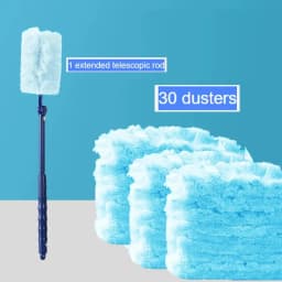 Extended Pole Dust Collector For Household Disposable Fiber Cloth Tabletop Electrostatic Precipitator For High Altitude Cleaning