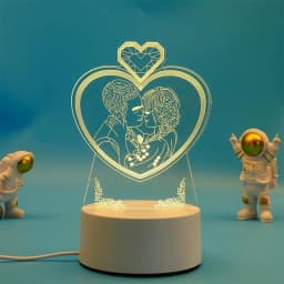 3D Lamp Acrylic USB LED Night Lights Neon Sign Lamp Xmas Christmas Decorations for Home Bedroom Birthday Decor Wedding Gifts