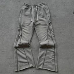 Autumn Winter Vintage Design Zipper Stitching Couples Slacks Sports EMO Men Women Pants Hip Hop Rock High Street Loose Trousers
