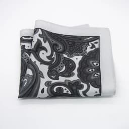 30*30cm Real Silk Pocket Square for Men Flower Solid Color Plaid Suit for Pocket Decoration Handkerchief