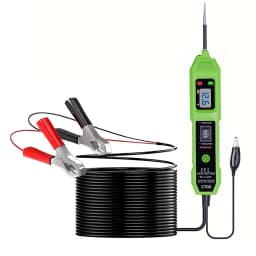 CT03 Automotive Circuit Tester 6-24V Power Probe Voltage Detector LED Light Buzzer Prompt Car Electrical Diagnostic Tool