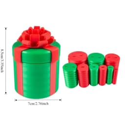 Annoying Nested Screw Gift Box Money Puzzle Box, 10 Layer Reusable Prank Gift Boxes for Birthday, Christmas & Fun Party
