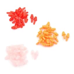 20-160pcs Ear Plugs Sound insulation Waterproof Silicone Ear Protection Earplugs Anti-noise Sleeping Plug For Noise Reduction