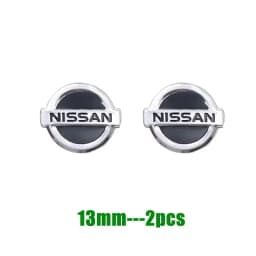 13/14mm Car Key Badge Emblem Replacement Car Key Stickers Fit For Nissan Magnite Qashqai Ariya X-Trail/Rogue Kicks Versa Sentra