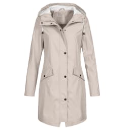 Women Waterproof Zipper Rain Jacket Solid Color Ladies Outdoor Mountaineering Lightweight Raincoats Plus Size XS-3XL