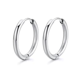 1 Pair 316L Stainless Steel Small Gold Silver Color Hoop Earrings for Women Tragus Cartilage Ear Bone Piercing Jewelry Gifts