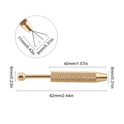 1Pcs 4-Claw Pick Up Tool Electronic Component Grabber Gems Prong Chip Gripper Tweezer Jewelry Grabber Nuts Puller Repair Tool