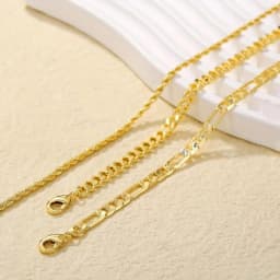 3pcs/set Flat Snake Chain Fried Dough Twists Chain Anklet Set Women's Beach Vacation Fashion Foot Jewelry