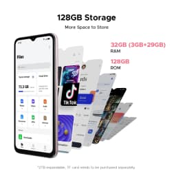 DOOGEE Note 60 Smartphone 6150mAh Battery 6.56'' Display 32GB(3+29) 128GB 13MP Main Camera UNISOC T7225 Android 16 Mobile Phone