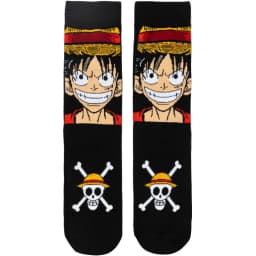 Hot Anime One Piece Casual Socks Cartoon Creative Printed Fashionable and Breathable Men and Women Mid-calf Socks Gift
