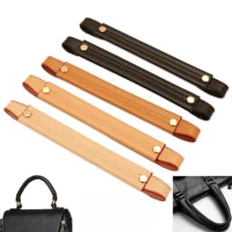 bag Handle Bags accessories lady short bag handle belt PU material 22cm and 35cm black and beige