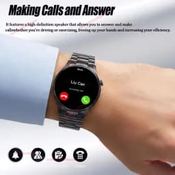 new smart watch HD touch screen smart notification 100+sports modes outdoor smartwatch 5ATM waterproof GPS track iPhone Ht22