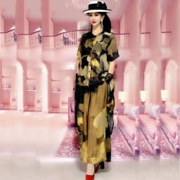 Large-size Silk Wide-Leg Pants Suit Women's Spring/Summer 2026 New Exotic Mmulberry Silk Fashion Temperament Slim Two-Piece Suit