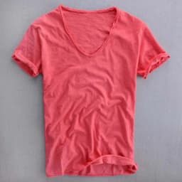 Men's Cotton T-Shirts Solid Short Sleeve Breathable T Shirt Man Fashion Tops Summer Short Sleeve Tees Man Clothes TS-193
