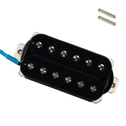 Phrilam Pro HH High Output Alnico5 6 Non &6 Adjustable Humbucker Neck/50mm7.6K Bridge/52mm Pickups8.8/16.5K for Electric Guitar