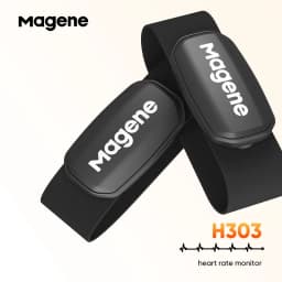 Magene Heart Rate Sensor H303 Bluetooth ANT Upgrade HR Monitor With Chest Strap Dual Mode Computer Bike Sports Band Belt