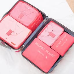 6 Pcs Travel Luggage Storage Bags, Versatile Lightweight Storage Pouch, Dustproof Duffle Bag