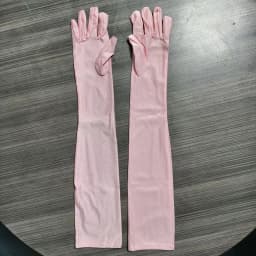 Summer Women Sunscreen High Elasticity Spandex Long Gloves Anti-UV Solid Sexy Drive Etiquette Stage Performance Party Cosplay