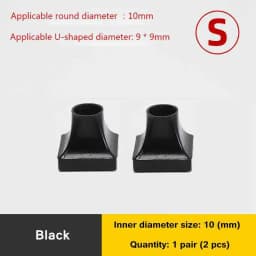 1 Pair Women High Heels Shoe Covers Square TPU/PVC Material Soft Damping Heel Protector Silencer Non-slip Heel Protector