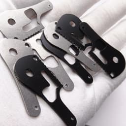1pair 420 Stainless Liners Locking Tab for Genuine BM Bugout 535 Knife DIY Patch Modification Accessories