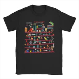 2026 Summer New Style Fun "Gorilla Khan" Video Game High-Quality Comfortable Men's Printed Round-neck T-Shirt