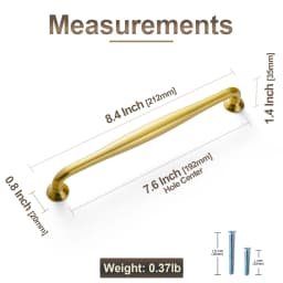 Antique Brass Cabinet Pulls Hardware for BedroomVintage Brass Solid Drawer Handles for Kitchen Cabinets and Dresser Drawers