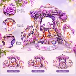 3D Pop UP Lovely Card for Beloved Mom Friend Gift Birthday Anniversary Wedding Invitation Mothers Day Greeting Thank You Cards