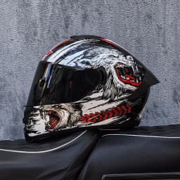 LVS-701 Safety Motorcycle Helmets Full Face Dual Lens Racing Helmet Strong Resistance Off Road Helmet DOT Approved