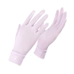 Women Mid Sunscreen Gloves Summer Spring Thin Elastic Anti UV Driving Gloves Slip Resistant Etiquette Gloves