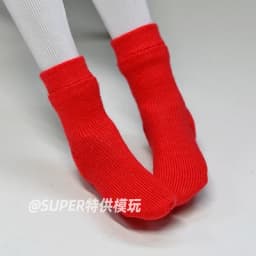 1/6 Scale Short Sports Stripe Socks with Heel Model Soldier Clothes Accessories Fit 12'' Male Female Action Figure Body Dolls