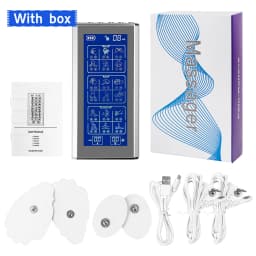 36 Modes Electrical Nerve Muscle Massager Rechargeable Physical Massage Device Dual Channel 20 Intensity Tens Electrostimulator