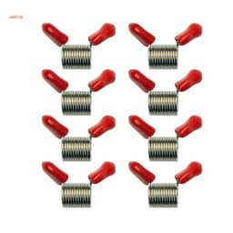 Essential Jewelry Making Tool Stringing Bead Stoppers Spring End Fasteners Alloy Material Perfect for Beading Bracelets