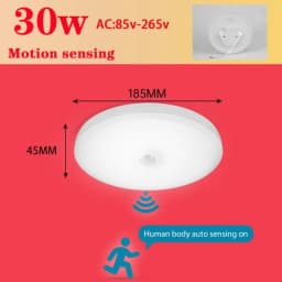 Led Ceiling Lamp Motion Sensor Night Light 110V 220V Smart Ceiling Light Indoor for Living Room Bathroom Hallway Ceiling Lightin