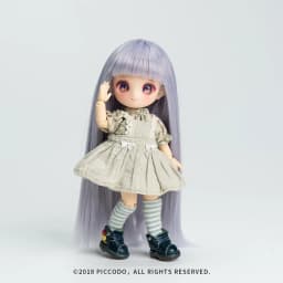 Ob11 Wig Soft Cute Curly Bangs Wavy Hair Long Straight Hair Short Hair Multi-Color for 1/12 Bjd, Gsc ,Ymy Head Doll Accessories