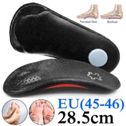 EiD Orthopedic Insoles Orthotics Flat Foot Health Sole Pad For Shoes Insert Arch Support Pad For Plantar fasciitis O/X Leg pads