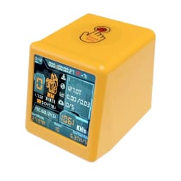 Lower Power Consumption BTC Solo Lottery Miner for computer nerd Smart TV Hashrate1060KH/s ESP32 gift home silent Desktop Clock