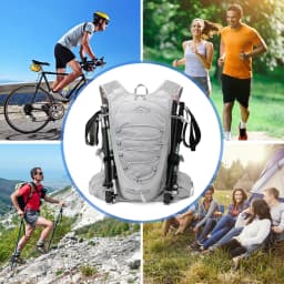 Portable Waterproof Bicycle Backpack, 10 Liters, Water Bag, Suitable for Outdoor Sports, Mountaineering, Hiking, Hydration